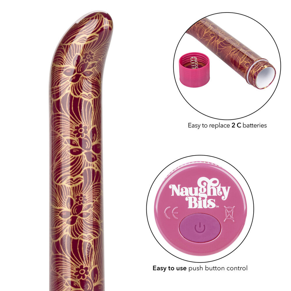 Naughty Bits Oh My GSpot Vibrator - Peaches & Cream