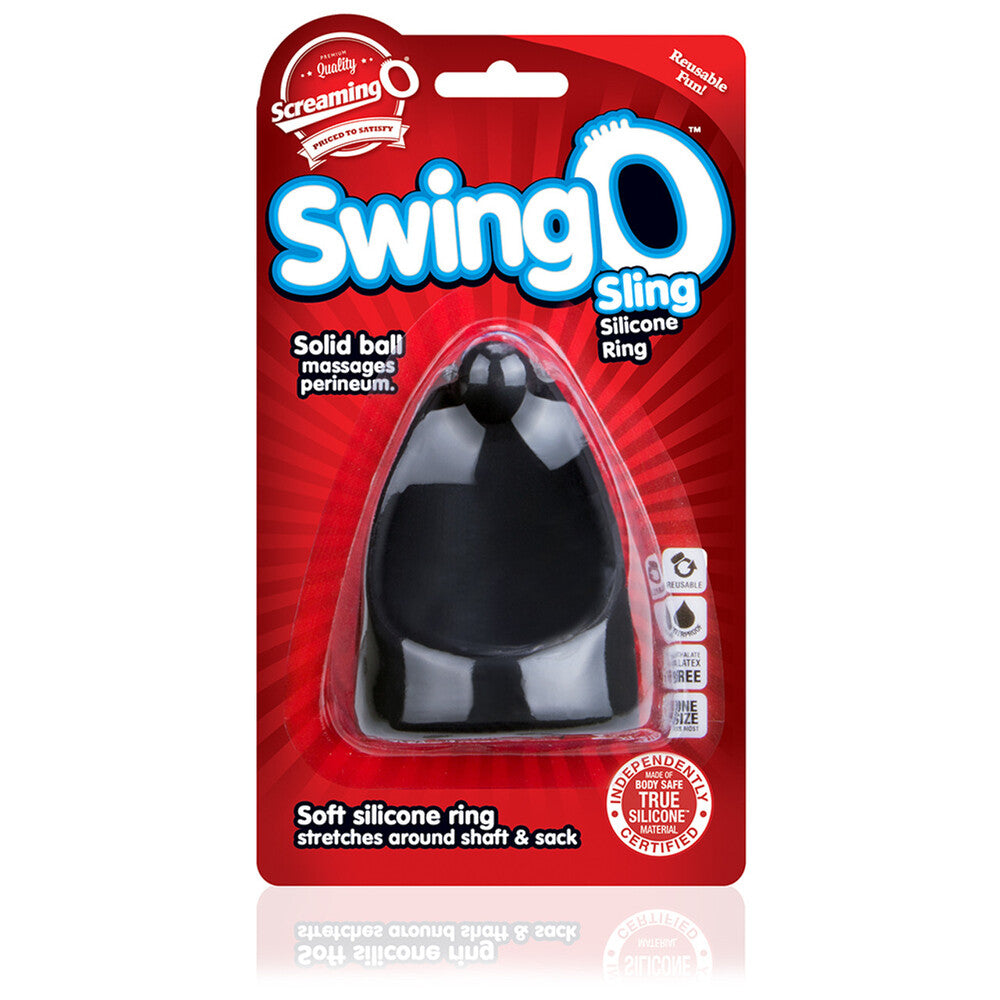 Screaming O SwingO Sling Cock Ring - Peaches & Cream