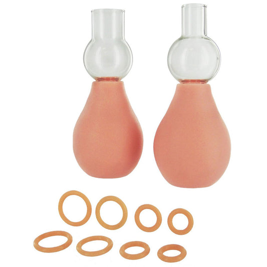 Size Matters Perfect Fit Nipple Enlarger Pumps - Peaches & Cream