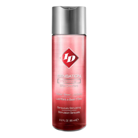 ID Sensation Warming Liquid Lubricant 2.2 oz - Peaches & Cream