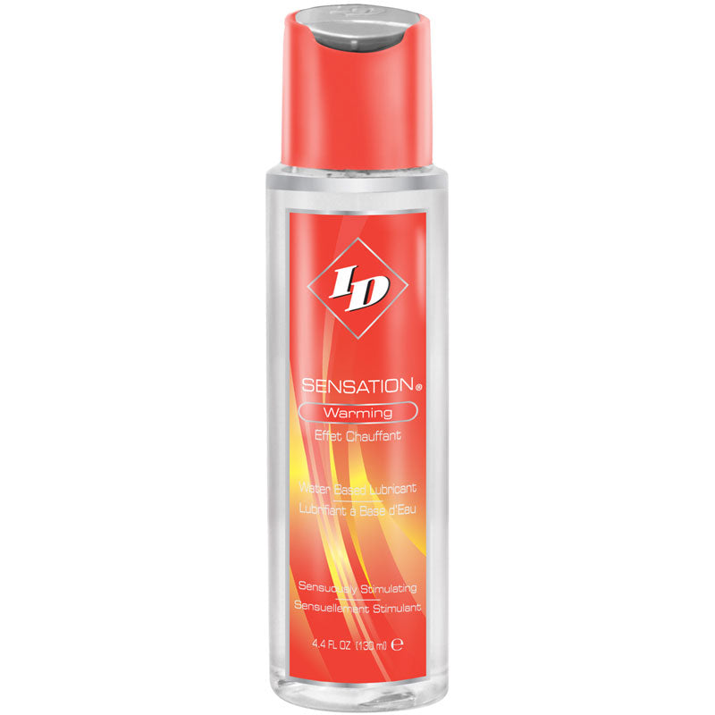 ID Sensation Warming Liquid Lubricant 4.4 oz - Peaches & Cream