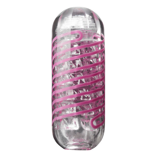 Tenga 06 Brick Spinner Masturbator - Peaches & Cream