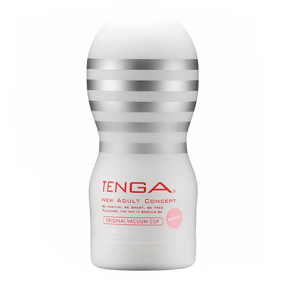 Tenga Original Vacuum Cup Gentle Masturbator - Peaches & Cream