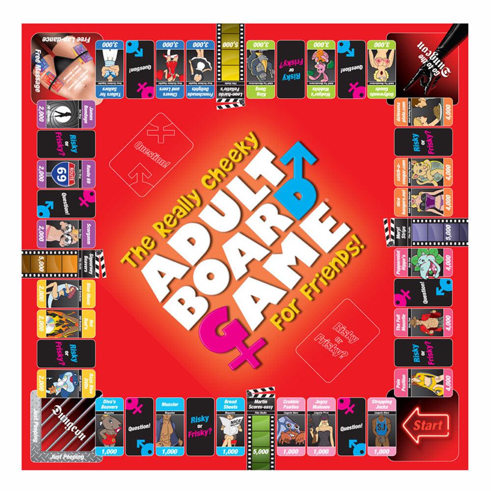 The Really Cheeky Adult Board Game For Friends - Peaches & Cream