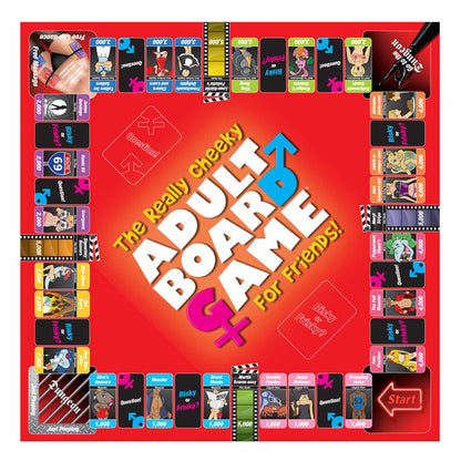 The Really Cheeky Adult Board Game For Friends - Peaches & Cream