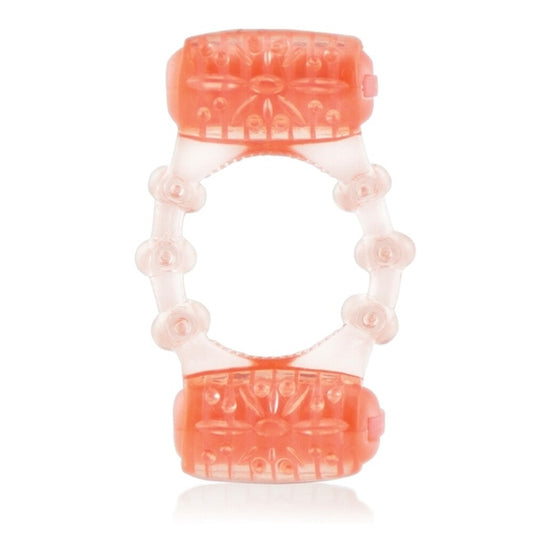 Screaming O TwoO Vibrating Cock Ring - Peaches & Cream