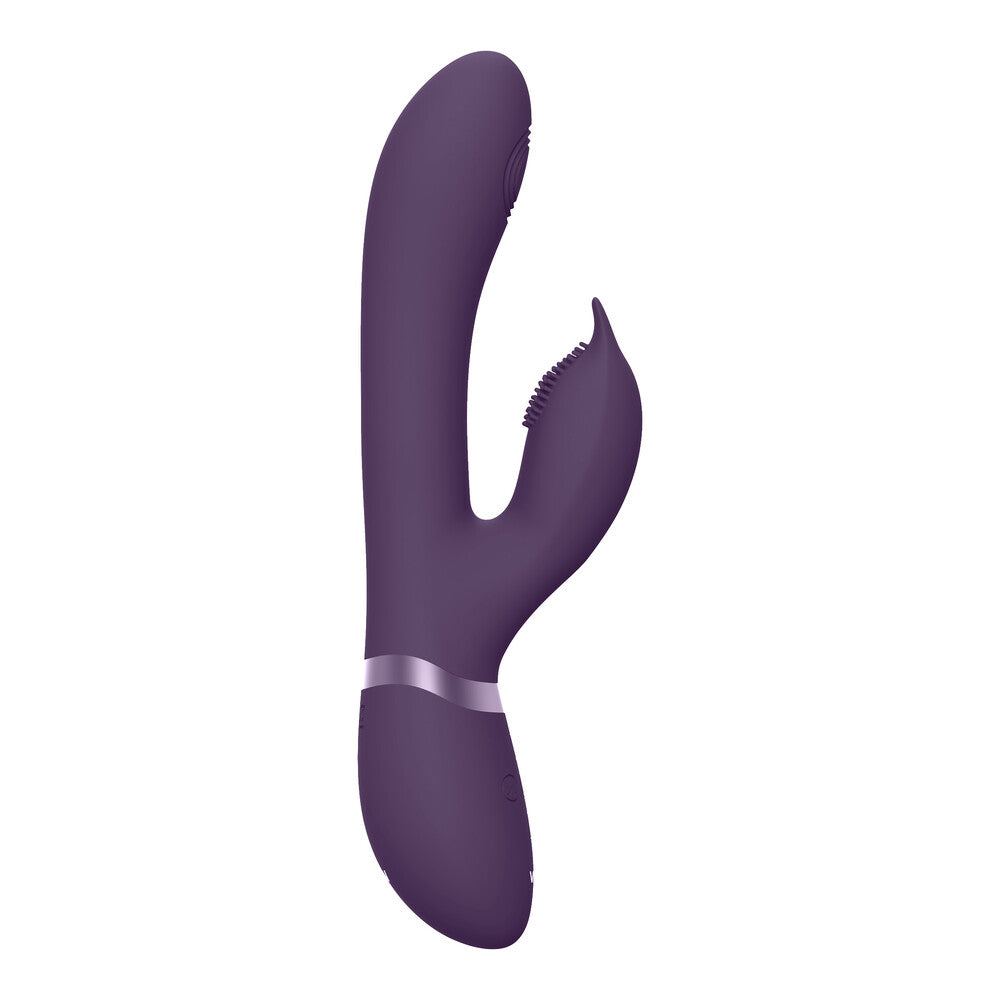 Vive Aimi Pulse Wave And Vibrate G Spot Vibrator Purple - Peaches & Cream