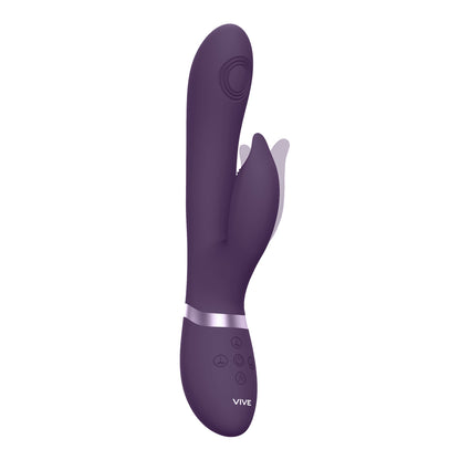 Vive Aimi Pulse Wave And Vibrate G Spot Vibrator Purple - Peaches & Cream