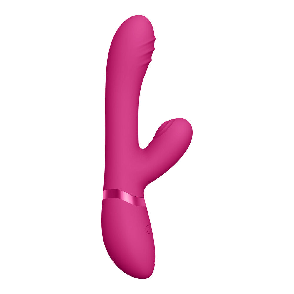 Vive Tani Finger Motion With Pulse Wave Vibrator Pink - Peaches & Cream