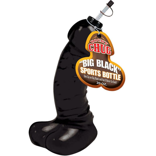 Dicky Chug Big Black 20 Ounce Sports Bottle - Peaches & Cream