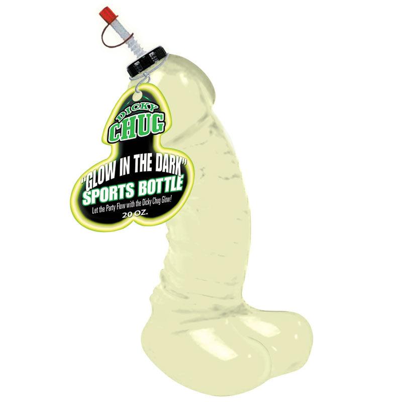 Dicky Chug Glow In The Dark 20 Ounce Sports Bottle - Peaches & Cream