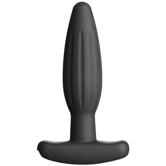 ElectraStim Noir Rocker Butt Plug Small - Peaches & Cream