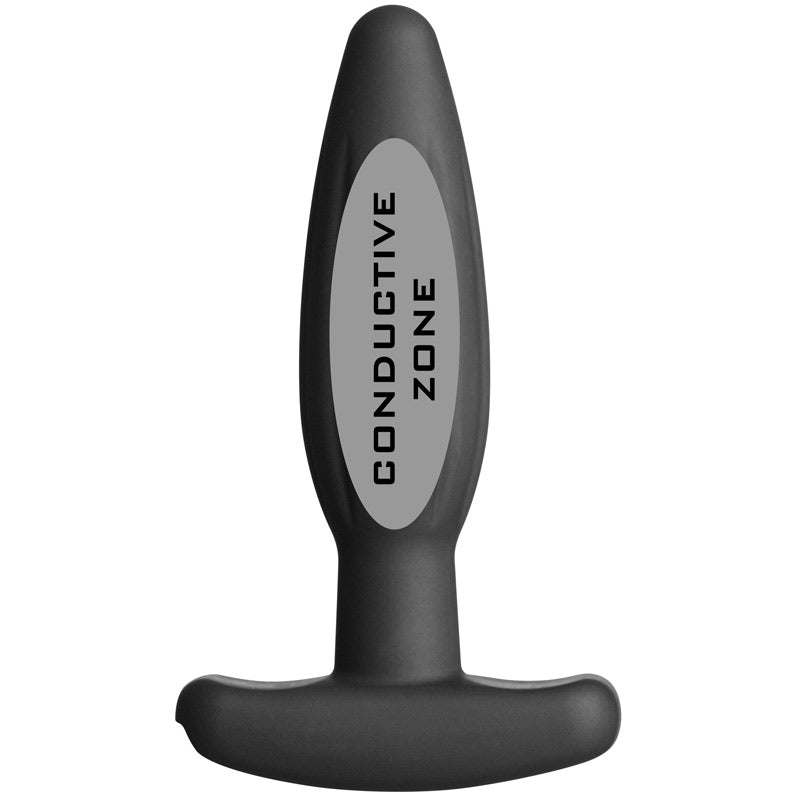 ElectraStim Noir Rocker Butt Plug Small - Peaches & Cream