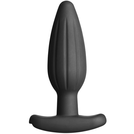 ElectraStim Noir Rocker Butt Plug Medium - Peaches & Cream