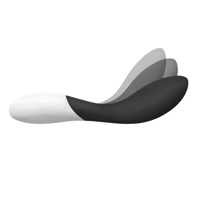 Lelo Mona Wave Black Vibrator - Peaches & Cream