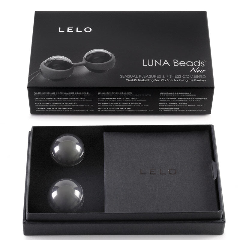 Lelo Luna Beads Noir - Peaches & Cream