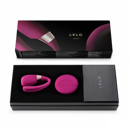 Lelo Tiani 3 Cerise Luxury Rechargeable Massager - Peaches & Cream