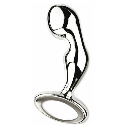 Njoy Pure Fun Plug Stainless Steel PSpot Butt Plug - Peaches & Cream