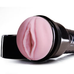 Fleshlight Vibro Pink Lady Touch Masturbator - Peaches & Cream