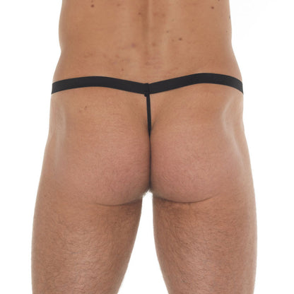 Mens See Through GString - Peaches & Cream