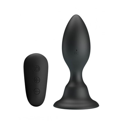 Mr Play Vibrating Anal Plug - Peaches & Cream