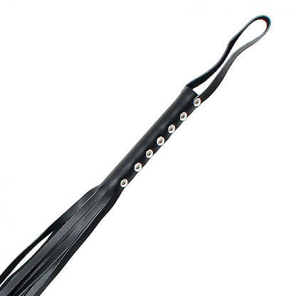 Leather Whip 24 Inches - Peaches & Cream