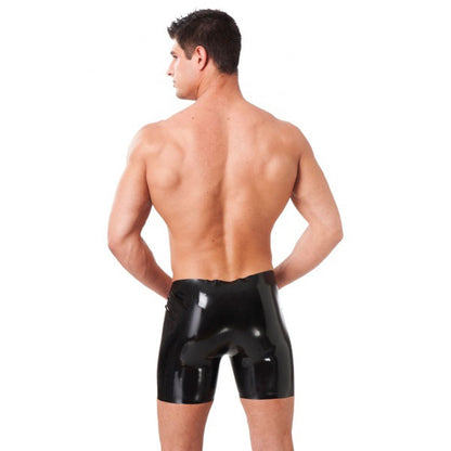 Latex Mens Bermuda Shorts - Peaches & Cream